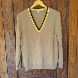 J. Crew Oversized Cashmere V-neck